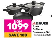 Bauer Apex 5-Piece Cookware Set-Per Set