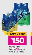 Flying Fish Lemon Or Apple NRB-For Any 2 x 6 x 330ml