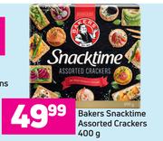 Bakers Snacktime Crackers Assorted-400g