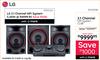 LG 2.1 Channel HiFi System CL88 10123698