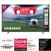 Samsung 65" (165cm) UHD Smart TV 10307822
