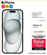 Apple iPhone 15 128GB Smartphone 10293077