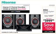 Hisense 810W Mini HIFI System HA700 10311009