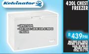 KELVINATOR 420L Chest Freezer 