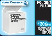 KELVINATOR 190L Chest Freezer 