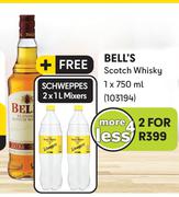 Bell's Scotch Whisky-For 2 x 750ml