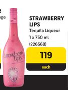 Strawberry Lips Tequila Liqueur-750ml