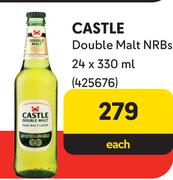Castle Double Malt NRB's-24 x 330ml
