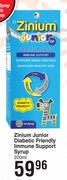 Zinium Junior Diabetic Friendly Immune Support Syrup-200ml