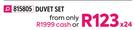 Lisbon Deluxe 15 Piece Duvet Set (Double)