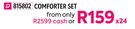 Lisbon Basic 9 Piece Comforter Set (Double)