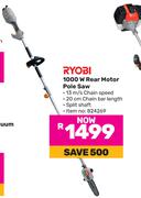 Ryobi 1000W Rear Motor Pole Saw