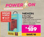 Nexon 2 Way High Surge Adaptor