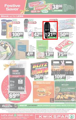 KWIKSPAR Western Cape : Christmas Super Savings (24 November - 07 December 2025), page 12