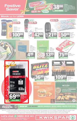 KWIKSPAR Western Cape : Christmas Super Savings (24 November - 07 December 2025), page 12