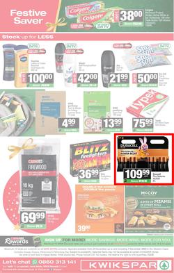 KWIKSPAR Western Cape : Christmas Super Savings (24 November - 07 December 2025), page 12