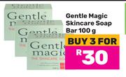 Gentle Magic Skincare Soap Bar-For 3 x 100g