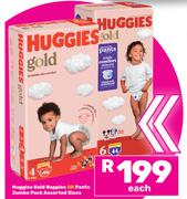 Huggies Gold Nappies Or Pants Jumbo Pack (Assorted Sizes)-Each