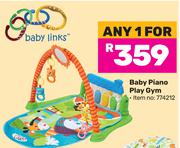 Baby Links Baby Piano Play Gym-For 1