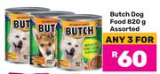 Butch Dog Food Assorted-For Any 3 x 820g