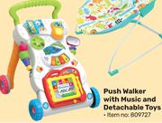 Baby Links Push Walker With Music And Detachable Toys 809727