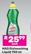 Maq Dishwashing Liquid-750ml Each