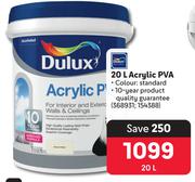 Dulux Acrylic PVA-20Ltr