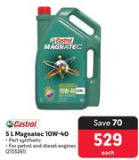 Castrol Megnatec 10W 40-5Ltr