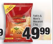 Fatti's & Moni's Macaroni-2Kg