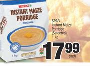 Spar Instant Maize Porridge (Selected)-1Kg Each
