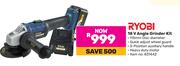 Ryobi 18V Angle Grinder Kit