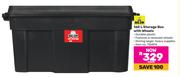 Big Jim 160L Storage Box With Wheels-Each
