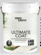 Fired Earth Ultimate Coat-5L