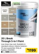 Fired Earth Break Through 5 In 1 Paint-20L