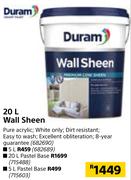 Duram Wall Sheen (Pastel Base)-5L