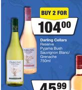 Darling Cellars Reserve Pyjama Bush Sauvignon Blanc/Grenache-For 2 x 750ml