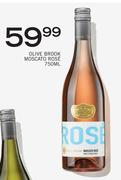 Olive Brook Moscato Rose-750ml