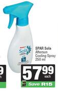 Spar Sola After Sun Cooling Spray-250ml Each