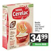 Nestle Cerelac Baby Cereal With Milk-200g Each