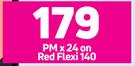 Samsung Galaxy A04 Smartphone-On Red Flexi 140