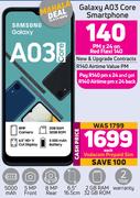 Samsung Galaxy A03 Core Smartphone-Each