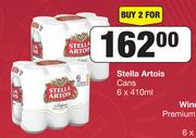 Stella Artois Cans-For 2 x 6x410ml