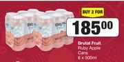 Brutal Fruit Ruby Apple Cans-For 2 x 6 x 500ml