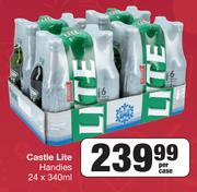 Castle Lite Handies-24 x 340ml Per Case