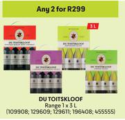 DU Toitskloof Range-For Any 2 x 3L