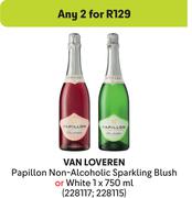 Van Loveren Papillon Non Alcoholic Sparkling Blush Or White-For 2 x 750ml