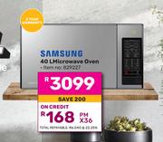 Samsung 40Ltr Microwave Oven