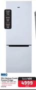 KIC 314L Bottom Combi Freezer/Fridge KBF 635/2 WH