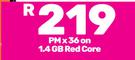 Xiaomi Redmi 14c Smartphone-On 1.4GB Red Core