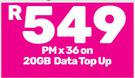 Apple iPad 10.9" 10th Gen-On 20GB Data Top Up